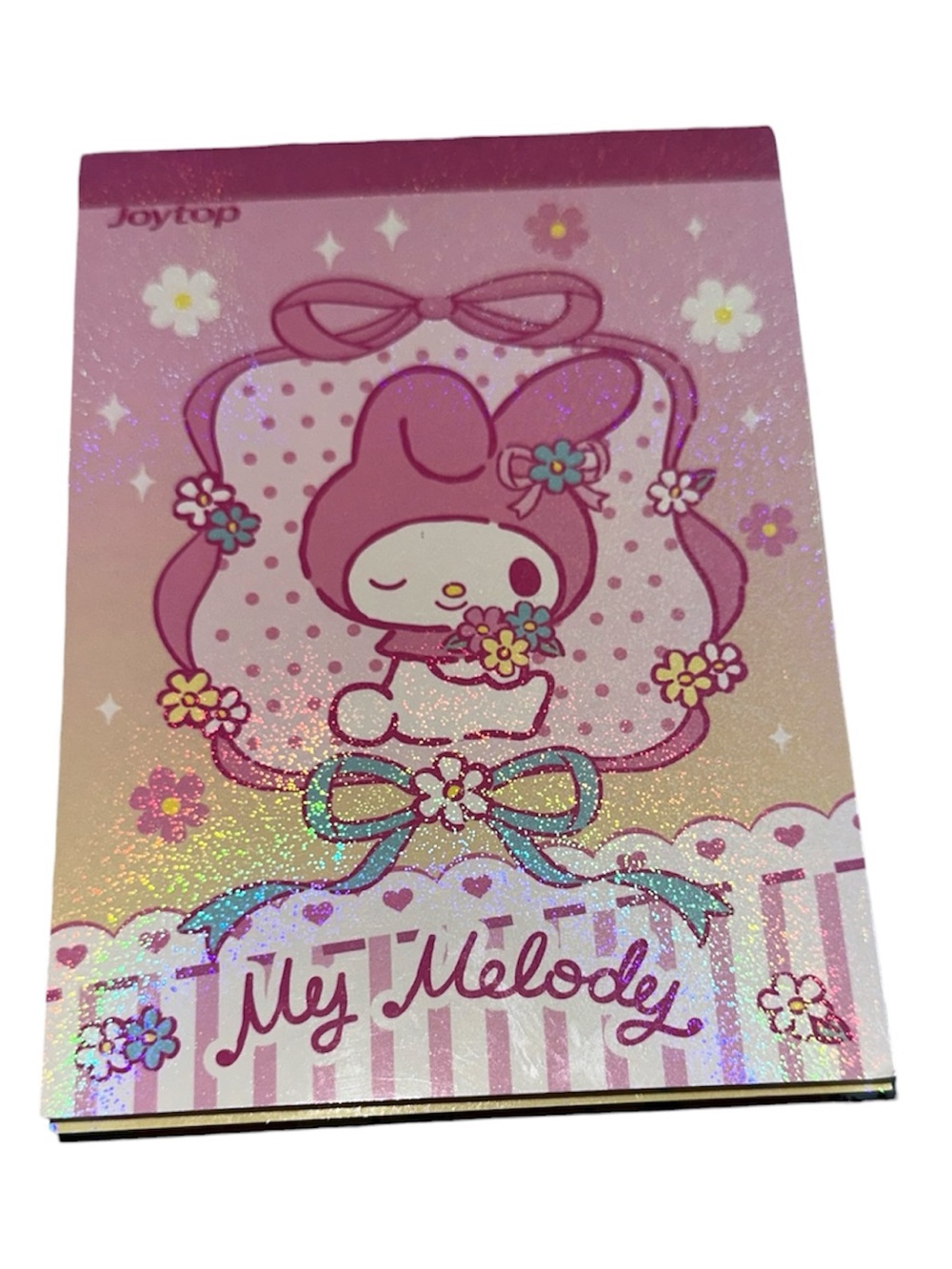 My Melody Pink Holographic Notepad